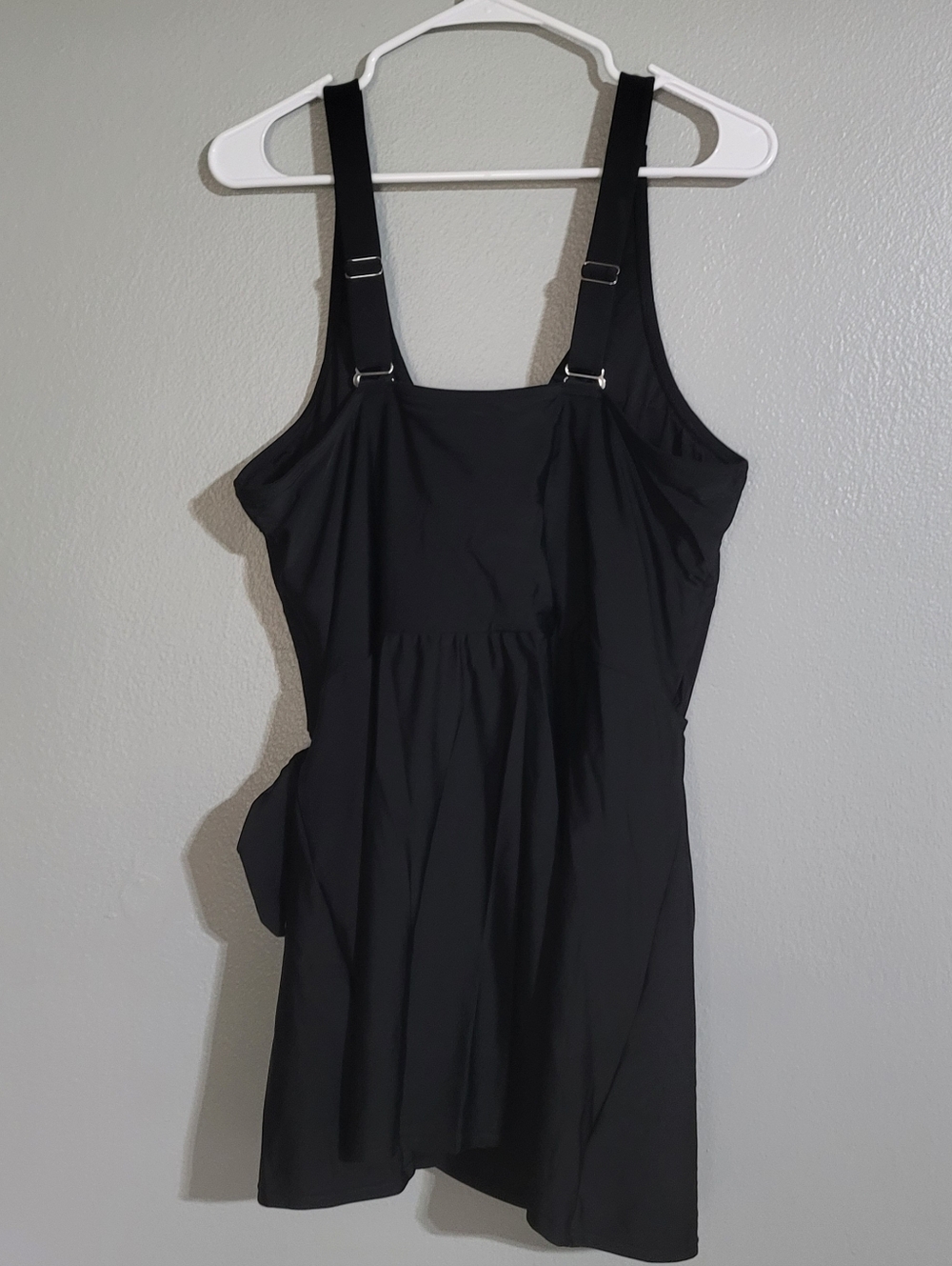 Womens Plus Size One-piece Swim Suit Padded Swim Dress Side Knot - Picture 8 of 8